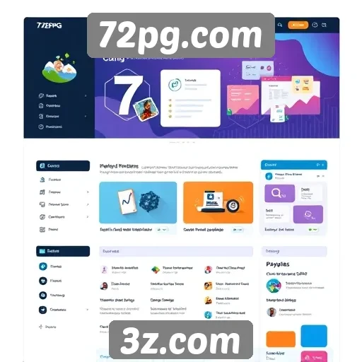 Análise da interface de usuário do 72pg.com